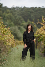 Load image into Gallery viewer, Black Linen Pants