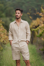Load image into Gallery viewer, Crude Linen Shorts