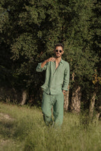 Load image into Gallery viewer, Mint Green Linen Pants