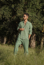 Load image into Gallery viewer, Mint Green Linen Pants