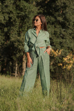 Load image into Gallery viewer, Mint Green Linen Pants