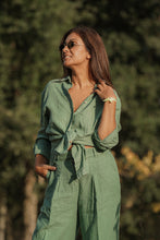Load image into Gallery viewer, Mint Green Linen Shirt