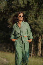 Load image into Gallery viewer, Mint Green Linen Pants