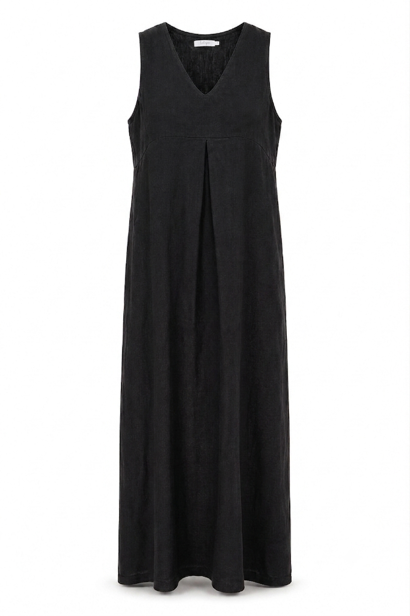 Portofino Maxi Dress — Black