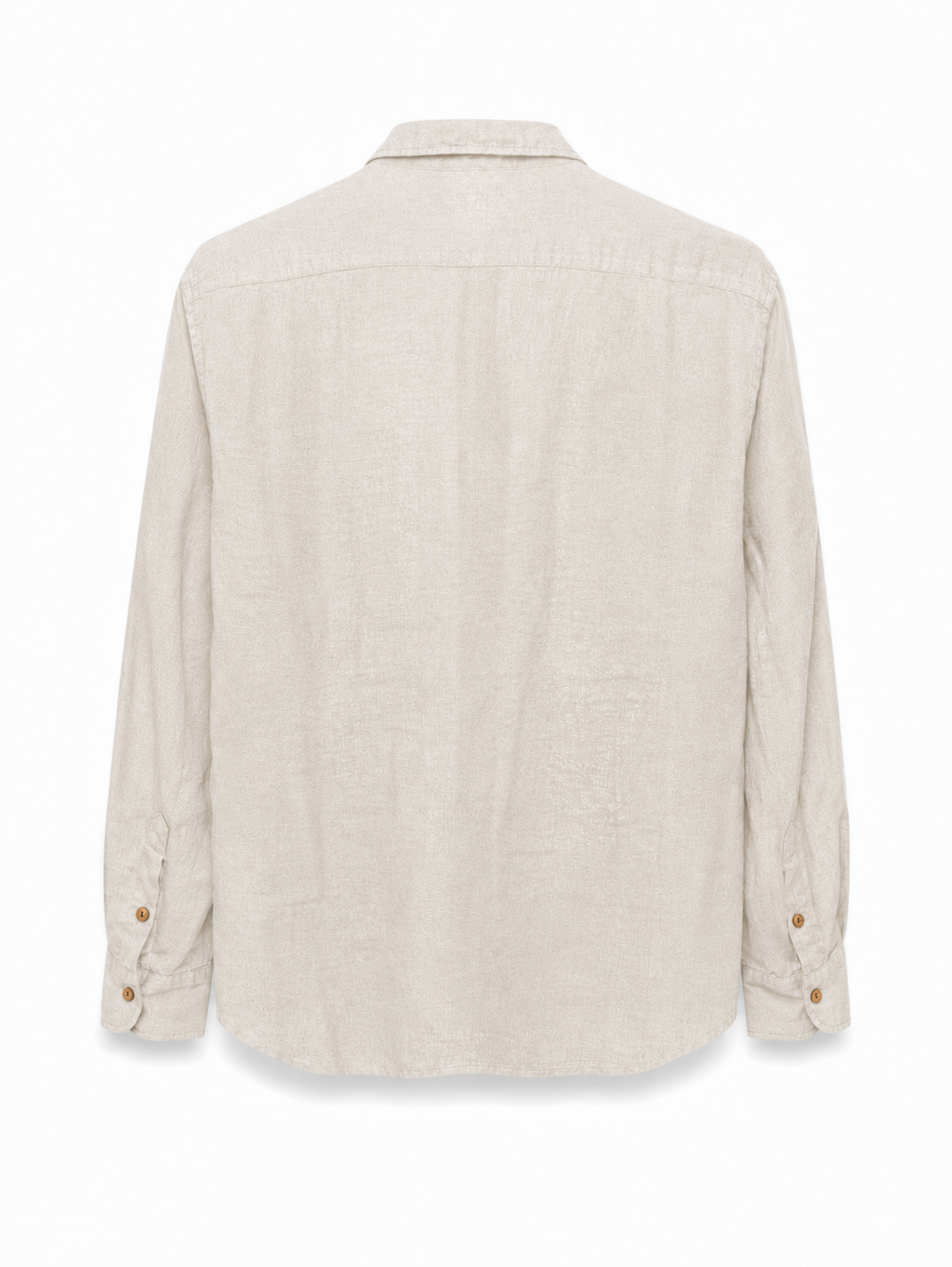 Linen Shirt — Beige