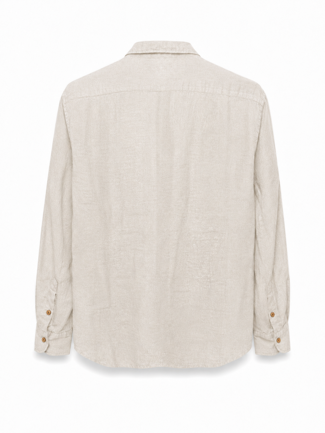 Linen Shirt — Beige