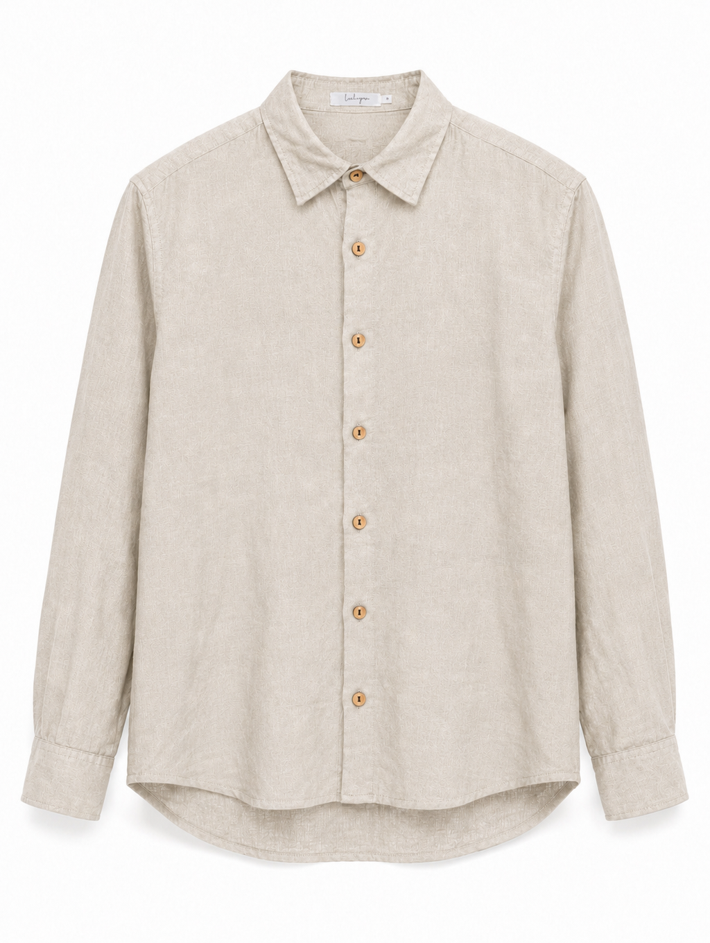Linen Shirt — Beige
