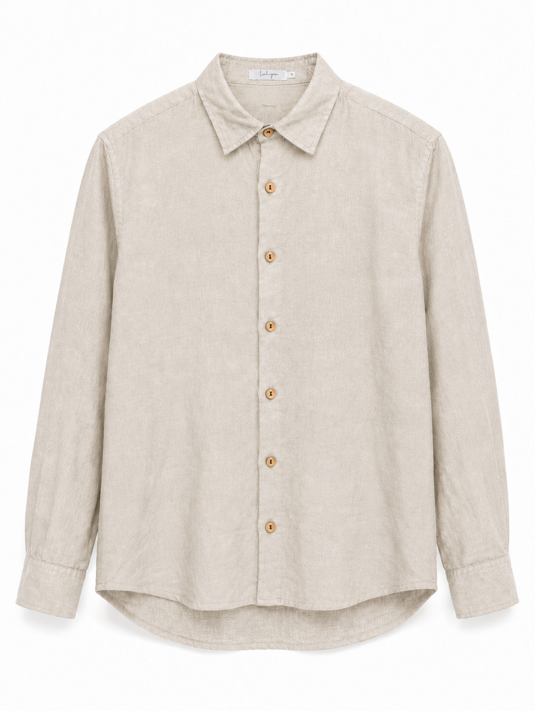 Linen Shirt — Beige