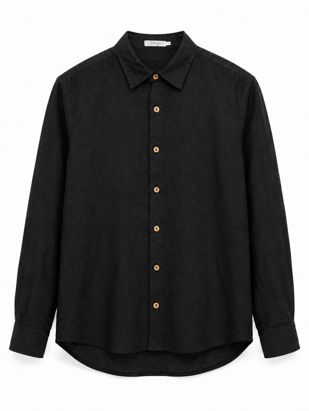 Linen Shirt — Black