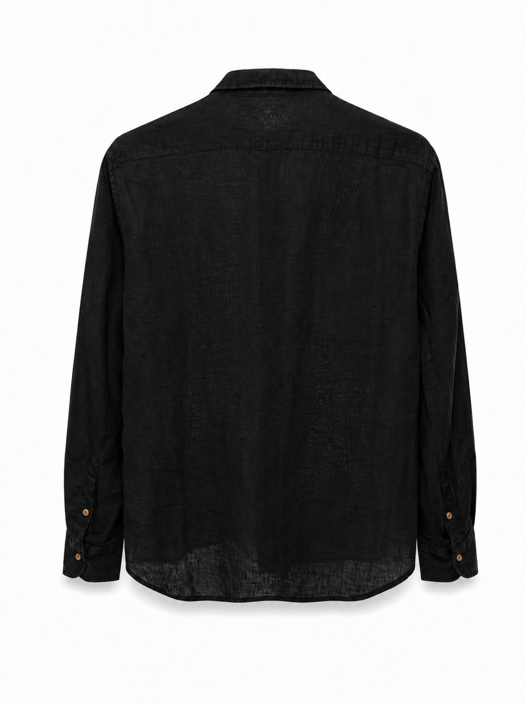 Linen Shirt — Black