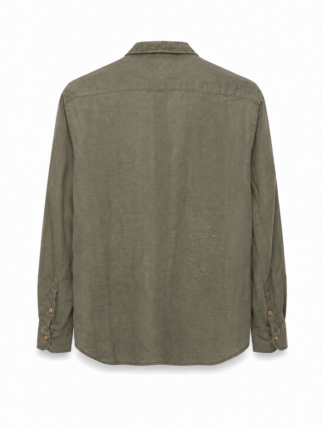Linen Shirt — Khaki