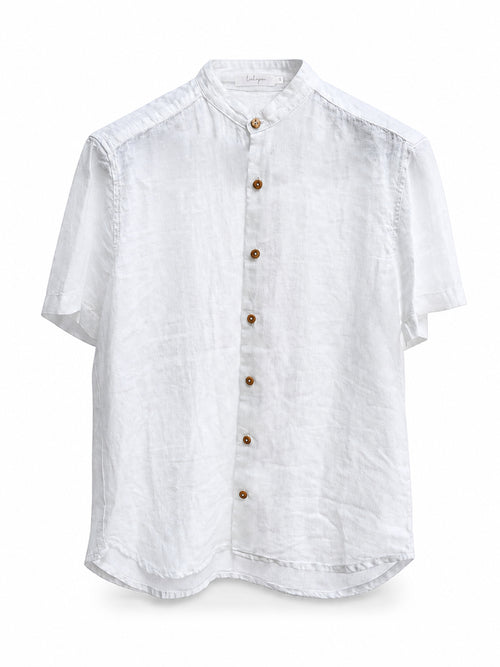 Bodrum Short Sleeve Shirt — White