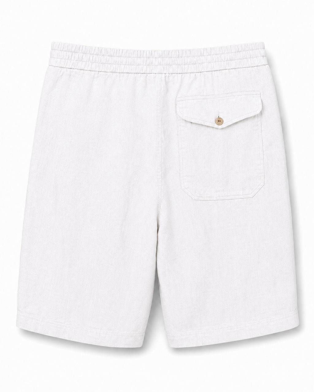 Linen Shorts — White