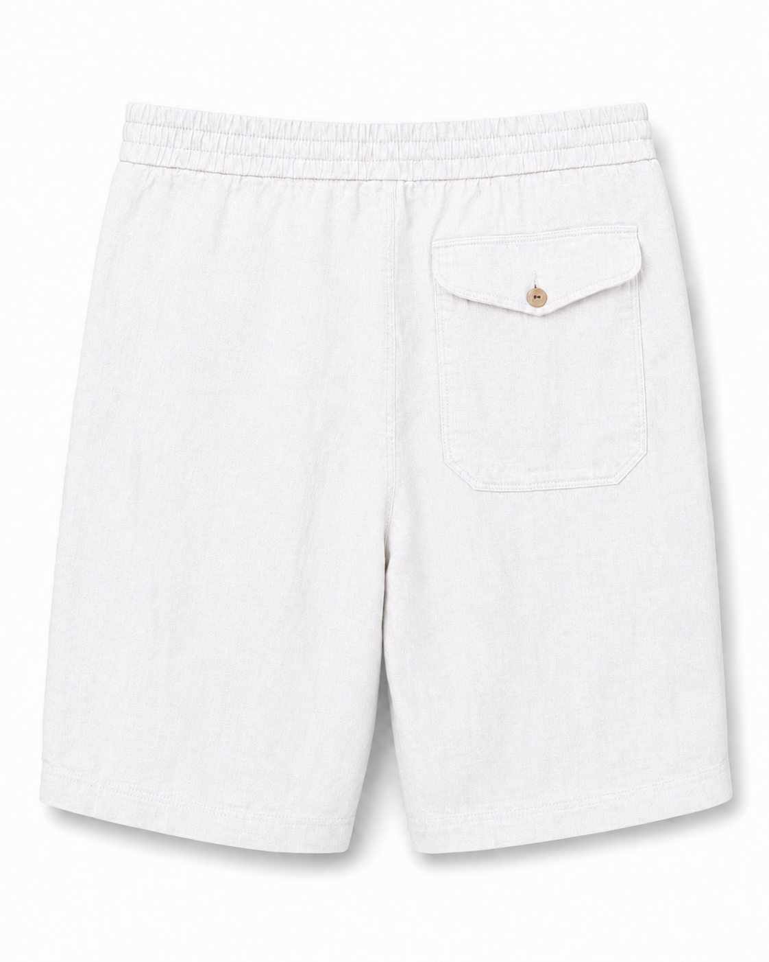 Linen Shorts — White