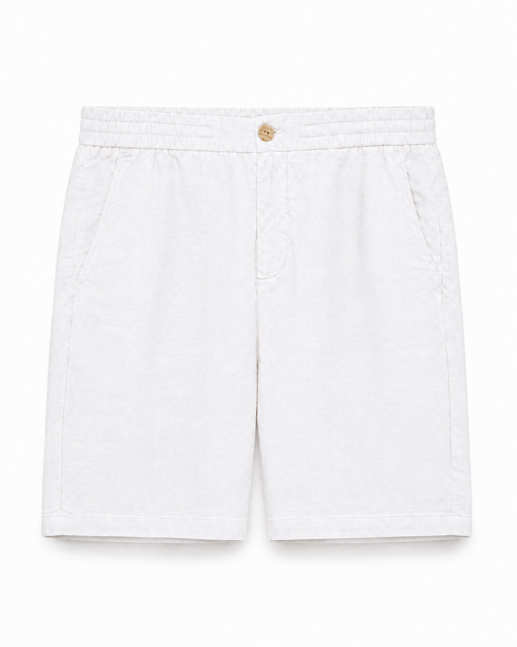 Linen Shorts — White