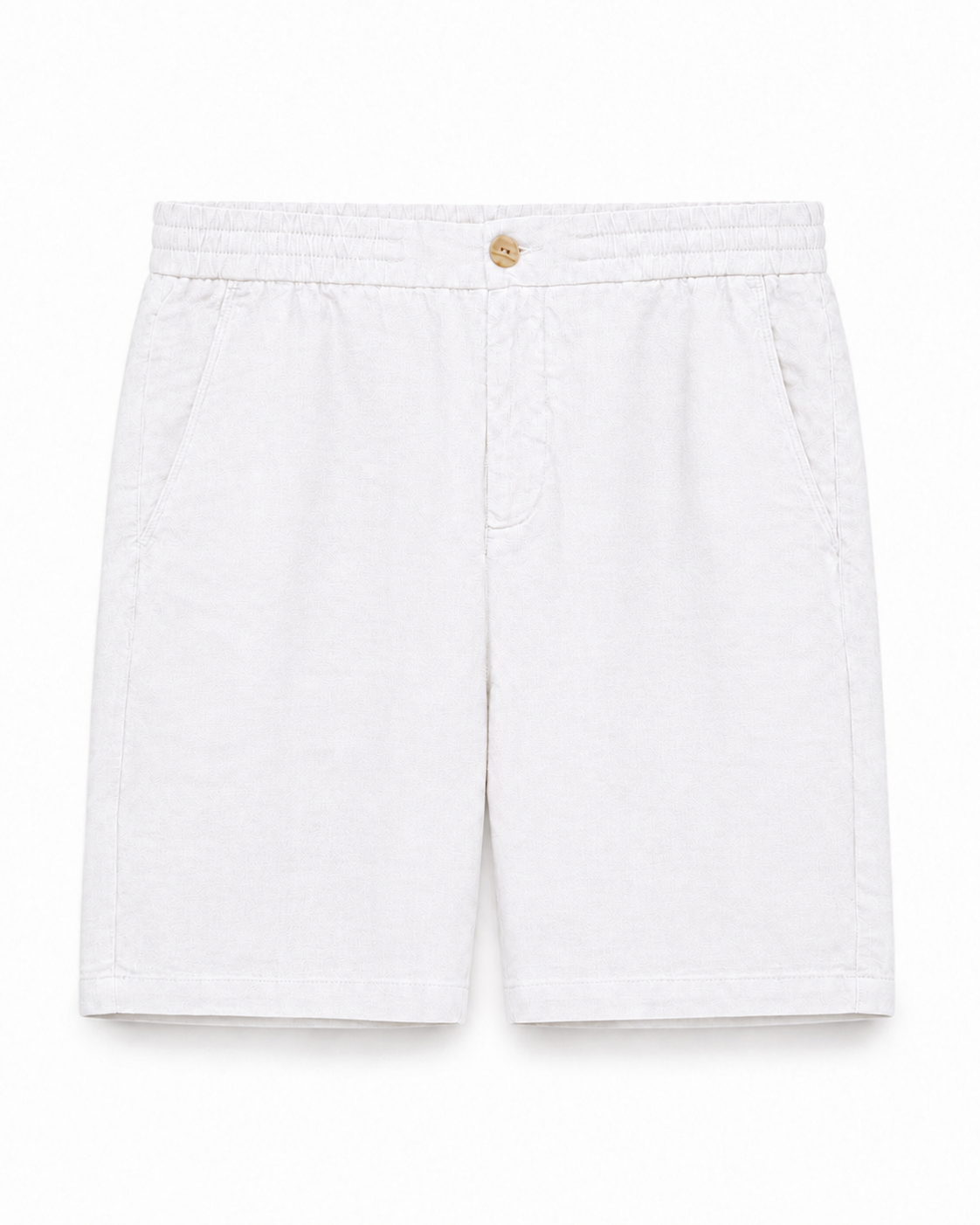 Linen Shorts — White