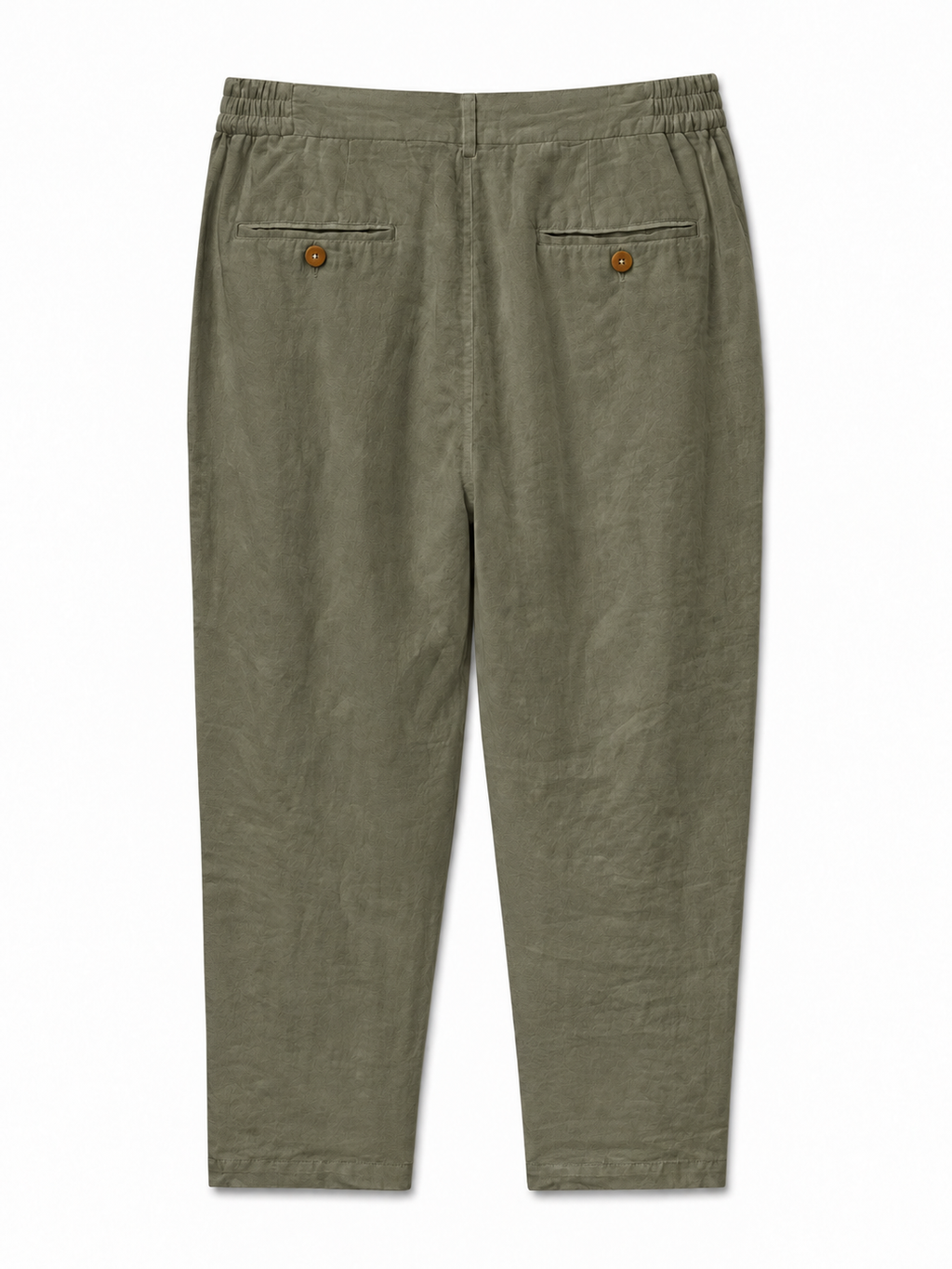 Linen Trousers — Khaki