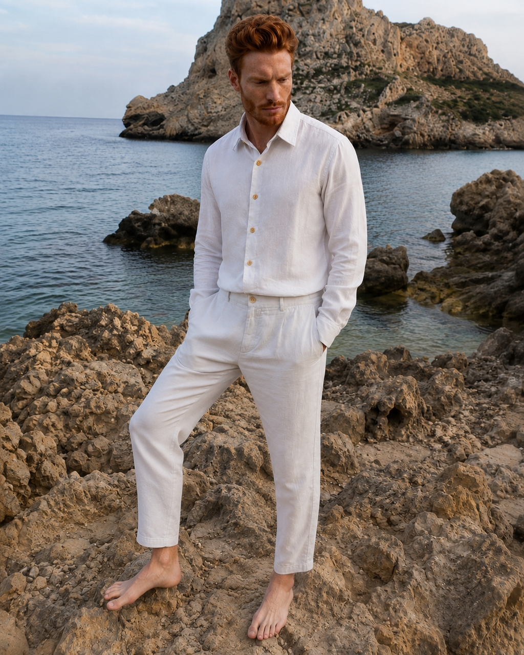 Linen Shirt — White