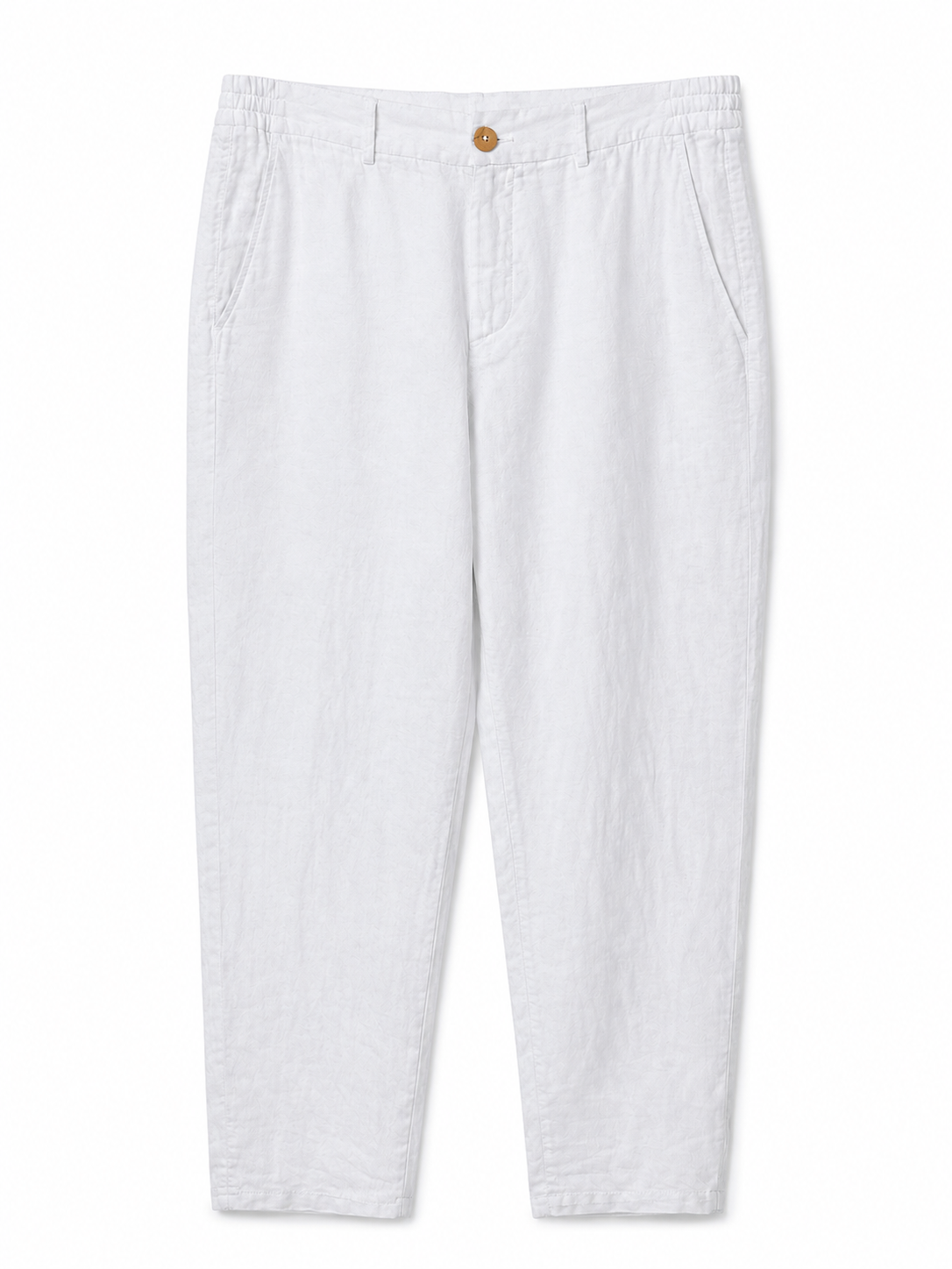 Linen Trousers — White
