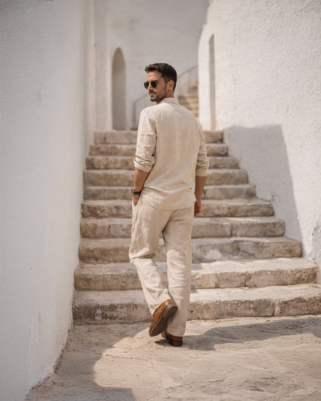 Linen Trousers — Crude