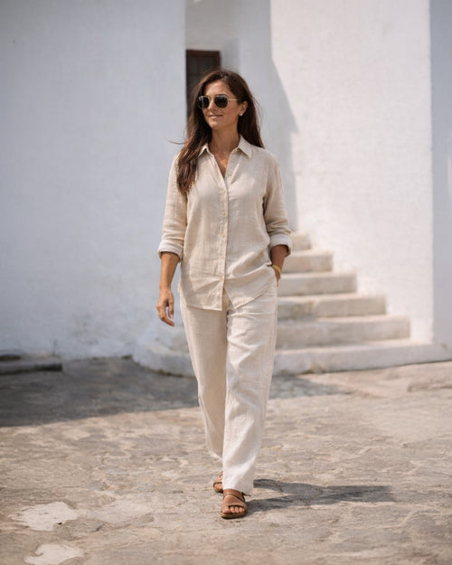 Linen Shirt — Crude