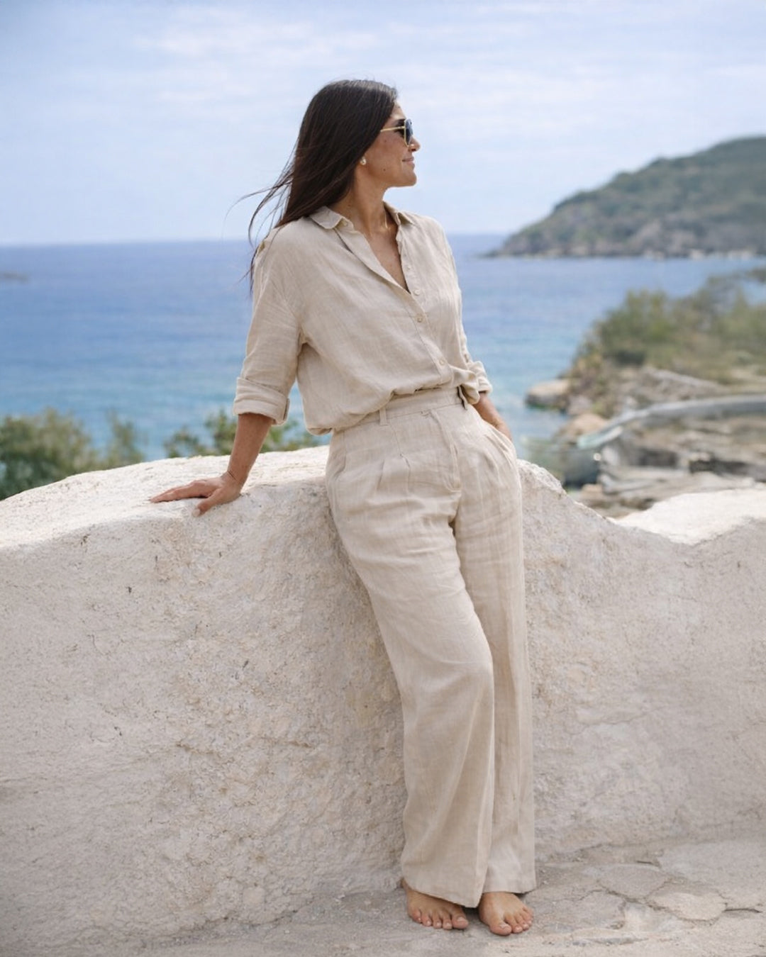 Linen Tousers — Crude